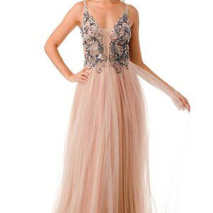 NWT Aspeed Design L2781A Prom Dresses Mauve Size 2XL